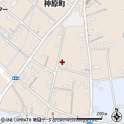 静岡県浜松市中央区神原町1171周辺の地図