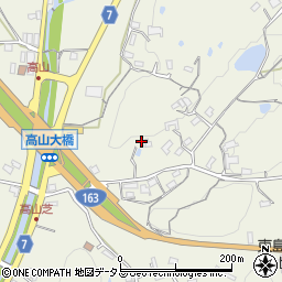 奈良県生駒市高山町8265周辺の地図