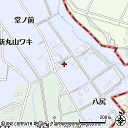 愛知県豊橋市雲谷町八尻145周辺の地図