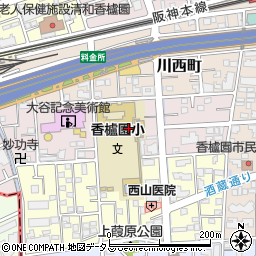 兵庫県西宮市中浜町3周辺の地図