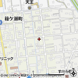 静岡県浜松市中央区篠ケ瀬町474周辺の地図