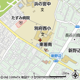 加古川市立別府西小学校周辺の地図