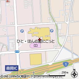 静岡県磐田市上新屋336周辺の地図
