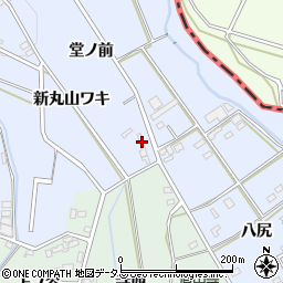 愛知県豊橋市雲谷町新丸山ワキ23周辺の地図
