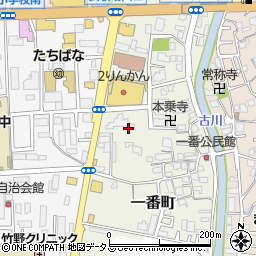 大阪府門真市一番町10周辺の地図