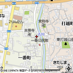 大阪府門真市一番町8-2周辺の地図