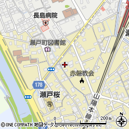 マリベール瀬戸駅前周辺の地図