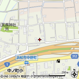 静岡県浜松市中央区中野町2260周辺の地図