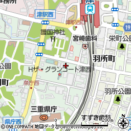 ダイダン株式会社　三重営業所周辺の地図
