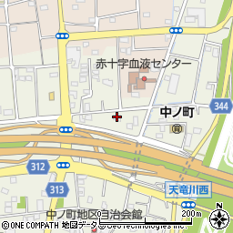 静岡県浜松市中央区中野町2568周辺の地図