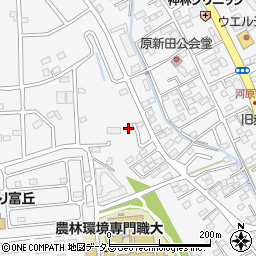 静岡県磐田市富丘691-20周辺の地図