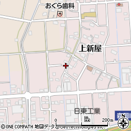 静岡県磐田市上新屋625周辺の地図