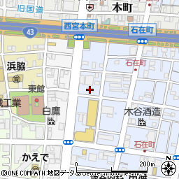 本野田酒造本社事務所周辺の地図