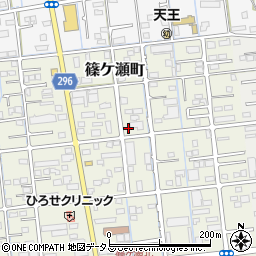 静岡県浜松市中央区篠ケ瀬町52周辺の地図