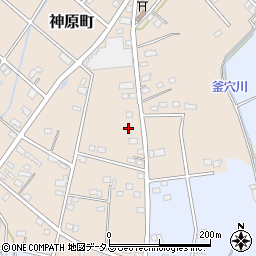 静岡県浜松市中央区神原町1182周辺の地図