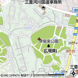 津偕楽公園トイレ５周辺の地図