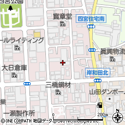 阪奈精工株式会社周辺の地図