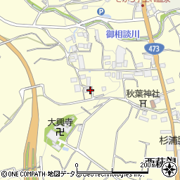 静岡県牧之原市西萩間608周辺の地図