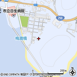 岡山県備前市日生町寒河2435周辺の地図