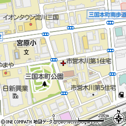 ファミール北大阪パークステージ周辺の地図