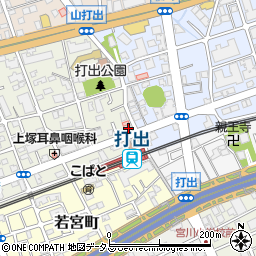 株式会社越智工務店周辺の地図