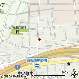 静岡県浜松市中央区中野町2256周辺の地図