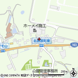 北田金属工業所第２工場周辺の地図