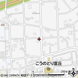 静岡県磐田市富丘593周辺の地図