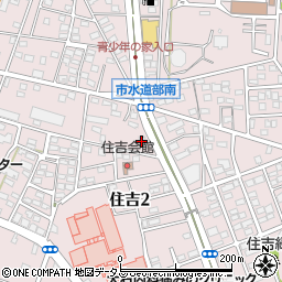 Ｃｏｃｏｌｏ・ｈａｉｒ　住吉店周辺の地図