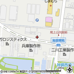 日東運輸株式会社　加古川営業所周辺の地図