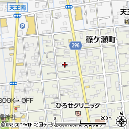 静岡県浜松市中央区篠ケ瀬町130周辺の地図