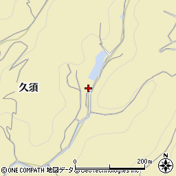 愛知県知多郡南知多町山海久須周辺の地図