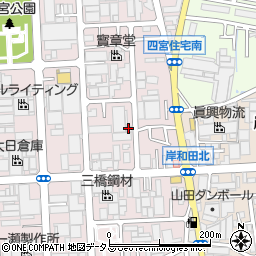 トレジャーファクトリー　大阪物流センター周辺の地図