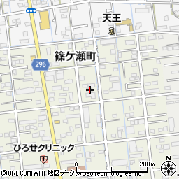 静岡県浜松市中央区篠ケ瀬町53周辺の地図