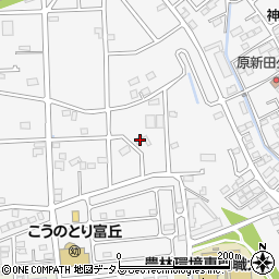 静岡県磐田市富丘705周辺の地図