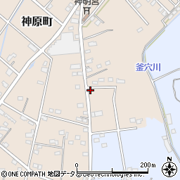 静岡県浜松市中央区神原町1136周辺の地図