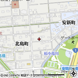 静岡県浜松市中央区北島町312-2周辺の地図