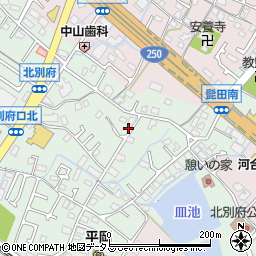 兵庫県加古川市別府町別府周辺の地図