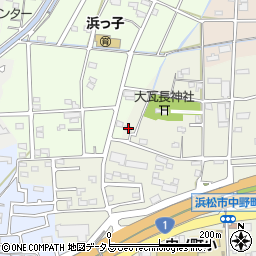 静岡県浜松市中央区中野町2195周辺の地図