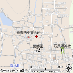 岡山県備前市香登西399周辺の地図