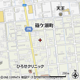 静岡県浜松市中央区篠ケ瀬町101周辺の地図