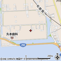 岡山県備前市穂浪422-1周辺の地図
