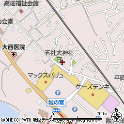 有限会社藤川組周辺の地図