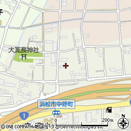 静岡県浜松市中央区中野町2258周辺の地図