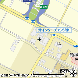 ＪＡ津安芸カントリーエレベーター・精米所周辺の地図