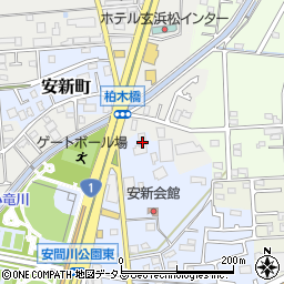 吉田屋浜松周辺の地図