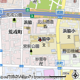 〒662-0947 兵庫県西宮市宮前町の地図