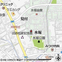 静岡県磐田市水堀58周辺の地図