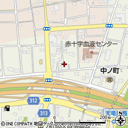 静岡県浜松市中央区中野町2503周辺の地図