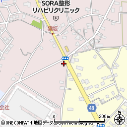 静岡県浜松市中央区西山町1327周辺の地図